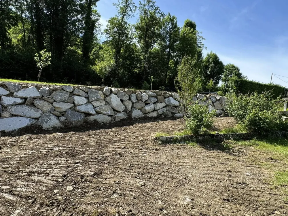 Apport de remblai à Arudy